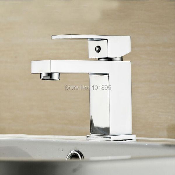 

bathroom sink faucets l16832 deck mounted brass material wash basin tap