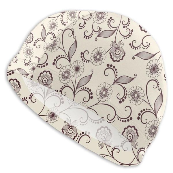 

wide brim hats sports goods fashion show style swimming cap adults men/women high elastic waterproof pu fabric caps, Blue;gray