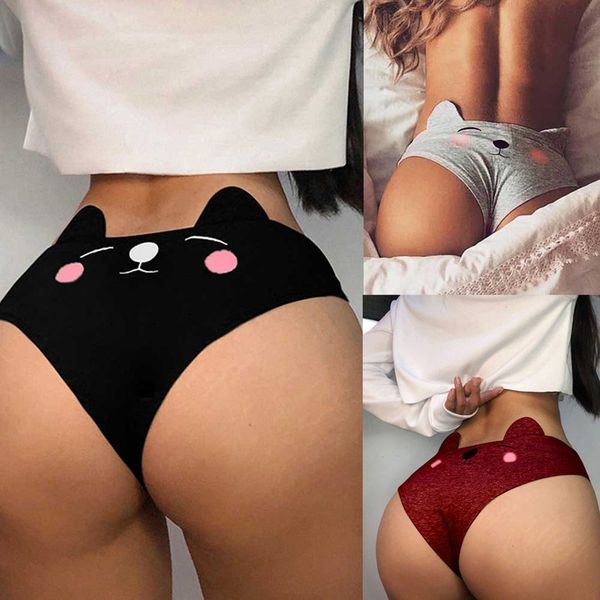 

salablefashion needless ultra-dunne funny g string lingerie women panties intimates letters underwear thongs 2021, Black;pink