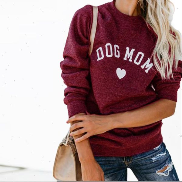 

dog mom sweater women hooded women velvet autumn winter long sleeve women sweater sudadera mujer pull femme riverdale, White;black