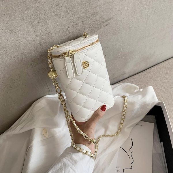 

shoulder bags all-match fashion bag 2021 trendy rhombus chain messenger korean version of ladies mobile phone