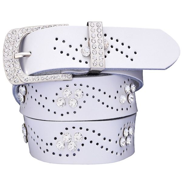 

womens leather belt, new style rhinestone diamond belts jeans genuine leather belt leather strap belt luxury belt genuine, Black;brown