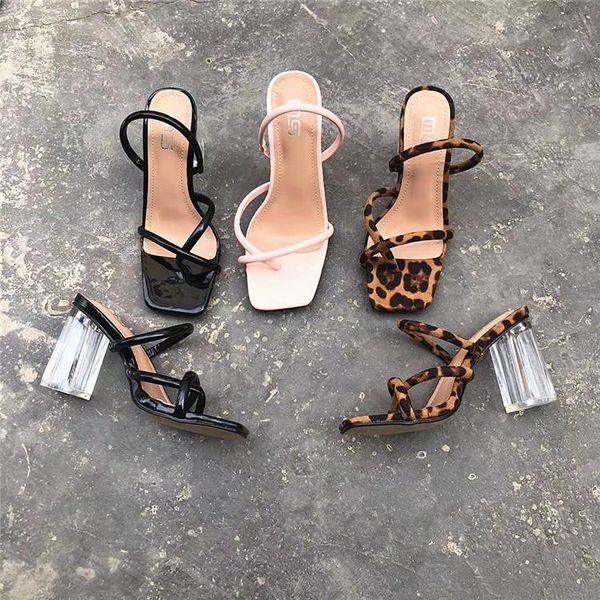 

slippers shoes rubber flip flops casual square toe slipers women big size slides heeled mules hawaiian luxury 2021 block high fa, Black