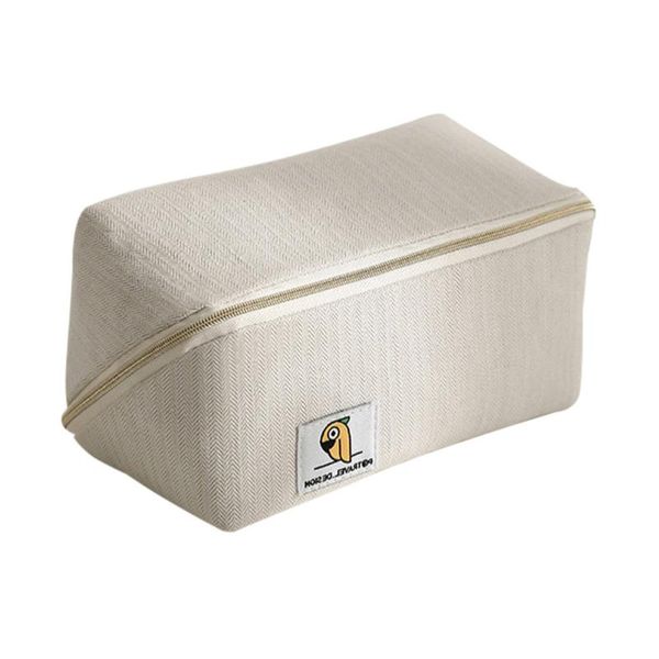 

laundry bags 1pc large capacity wash bag waterproof makeup cosmetic pouch (white)