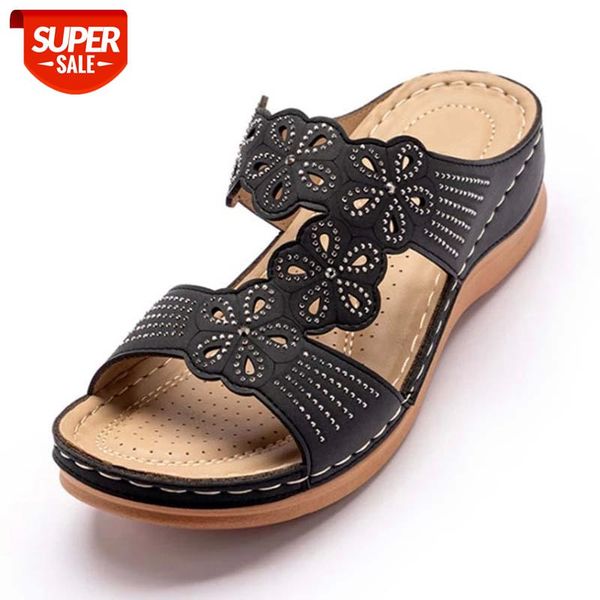 

women sandals ladies shoes woman sandals slip on women's hollow soild color sandal women open toes female slides shoes #8x9j, Black