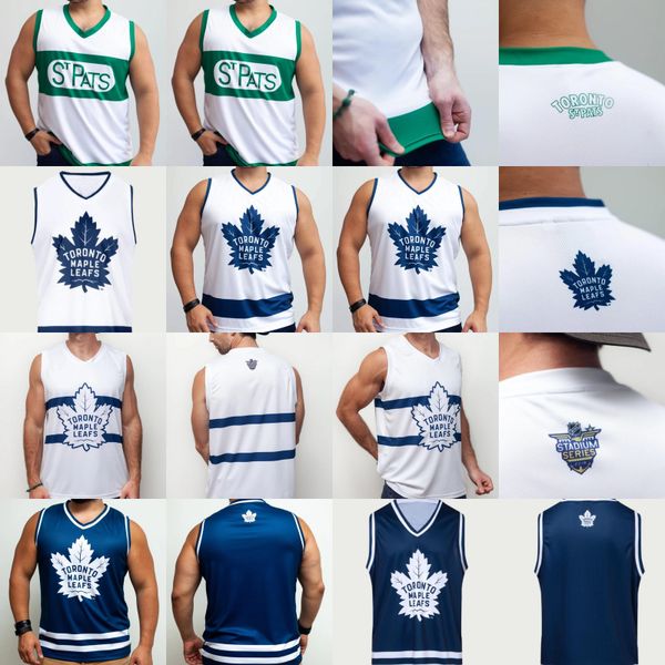 

91 john tavares toronto maple leafs hockey tank auston matthews mitchell marner trevor moore frederik andersen zach hyman muzzin jersey, Black;red