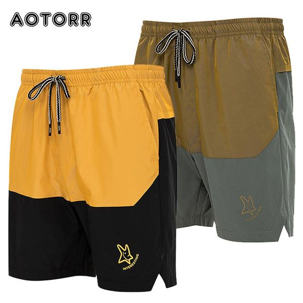 

men's shorts summer men running quick dry workout jogging gym fitness sport short mens sweatpants brand clothing beach male, White;black