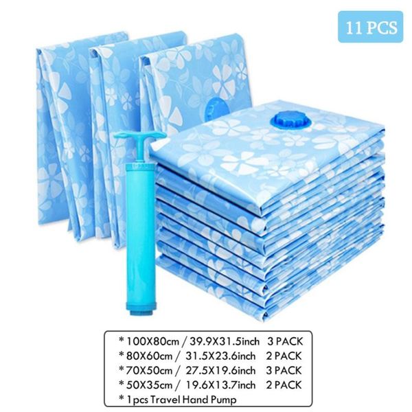 

storage bags 6/11 set thickened vacuum compression bag cotton quilt thick clothing finishing packing moisture-proof