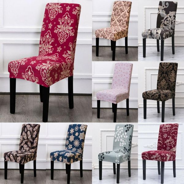 

chair covers home product 2021 10 style print stretch spandex wedding banquet cover party decor dining room seat tools