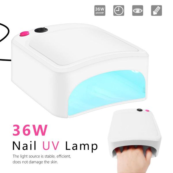 

nail dryers 36w uv lamp gel dryer curing for gels polish art tools lamps 120s quick dry glue
