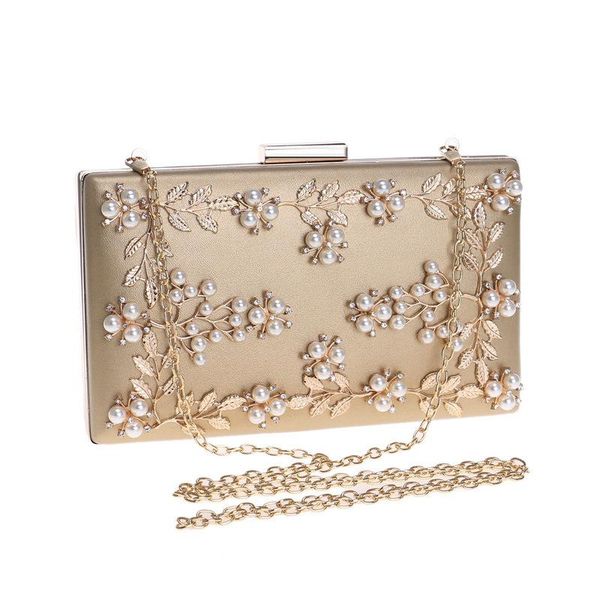

evening bags style hand bag dinner female european and american banquet flower