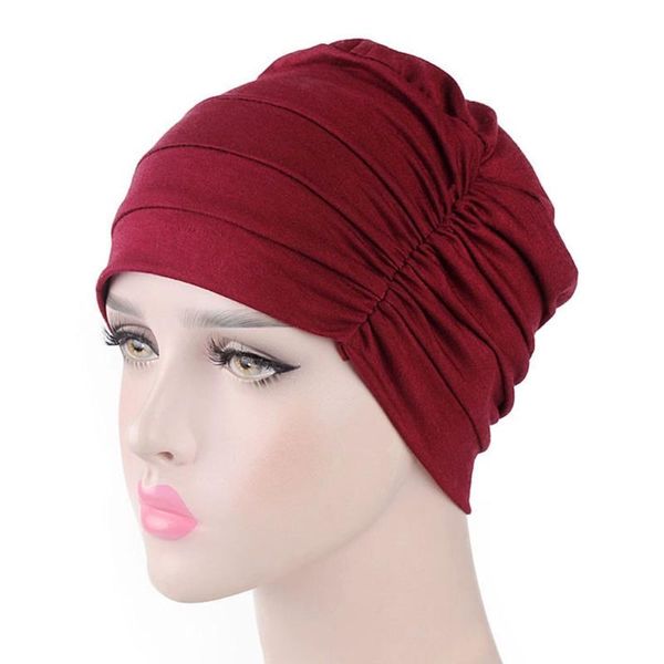 

caps & hats 45bf 2021 cotton cap for cancer hair loss sleeping chemotherapy hat, Yellow