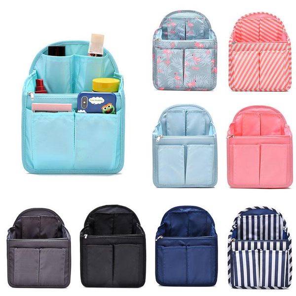 

toiletry kits backpack liner organizer insert bag in compartment sorting travel handbag storage finishing package accessories