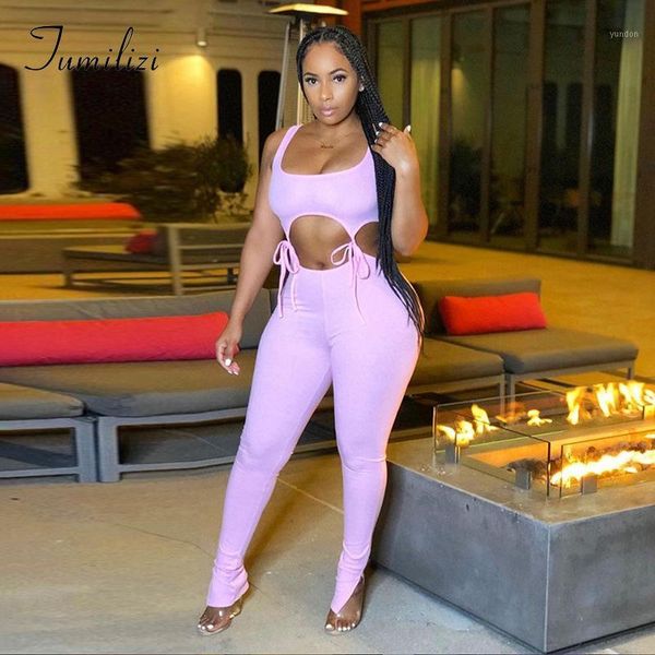 

yoga outfits set hollow sport leisure jumpsuits womens 2021 summer knitting bodycon sling bodysuits ladies casual streetwear mujer1, White;red