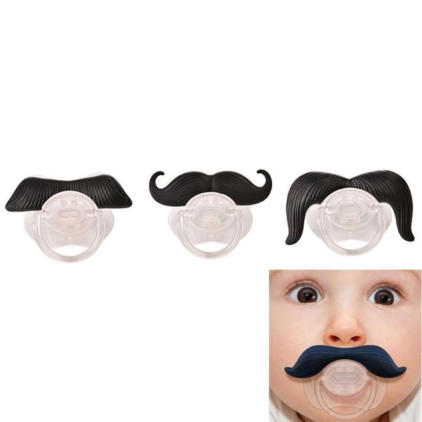 

pacifiers# 1 pcs moustache pacifier for baby novelty gentilhomme nipple funny