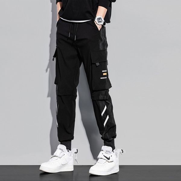 

men's casual pants in autumn and winter, Black