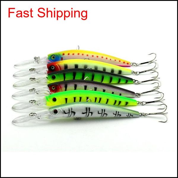 

6 colors 14.5cm 14.7g big game fishing lures plastic hard bait fishing tackle pesca fish wobbler minnow a jllvkf powerstore2012