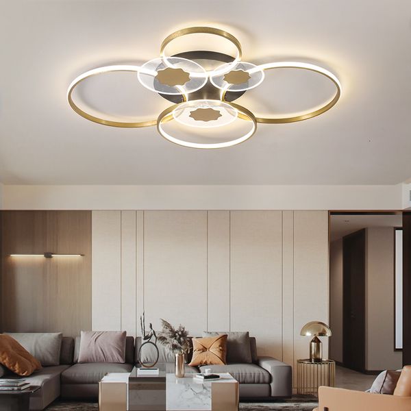 

moderno led ceiling light for house decoration interior living room kitchen fourth lamp round surface luminaire assembly bzw1