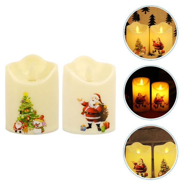 

candles 2pcs deskcandle lamps fashionable decorative lights lighting