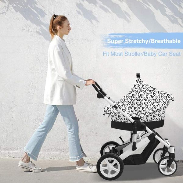 

stroller parts & accessories -selling love digital printing plus soft milk silk go out multi-function milk-covering towel baby carriage prot