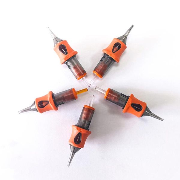 

tattoo needles fel professional premium round liners shaders safety membrane cartridge for wireless permanet makeup machine