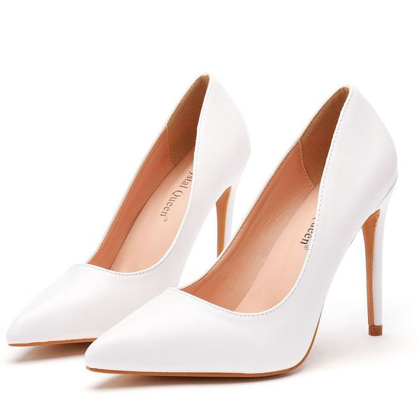 

pointed fashion commuting white women's shoes workplace high heels, Black