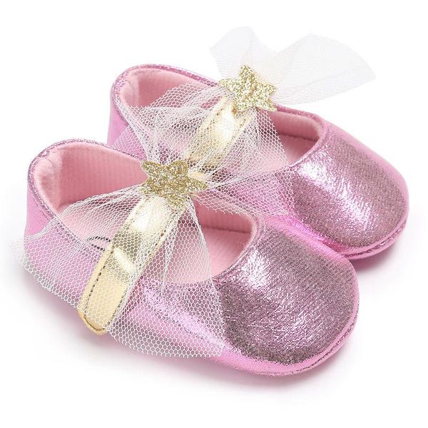 

first walkers kids girls shoe baby shoes pu leather toddler infant princess ballet dress party mary jane children born sweet prewalker