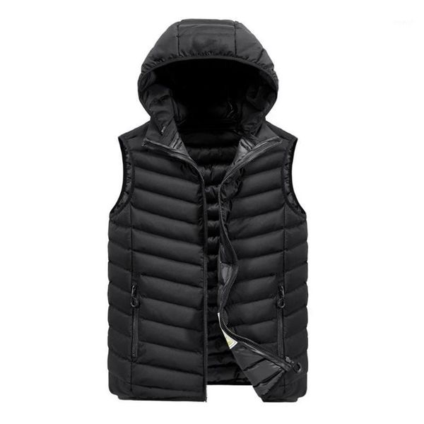 

outdoor t-shirts vest jacket men's autumn winter zipper fashion hoodie waistcoat coat sleeveless streetwear clothing1, Gray;blue