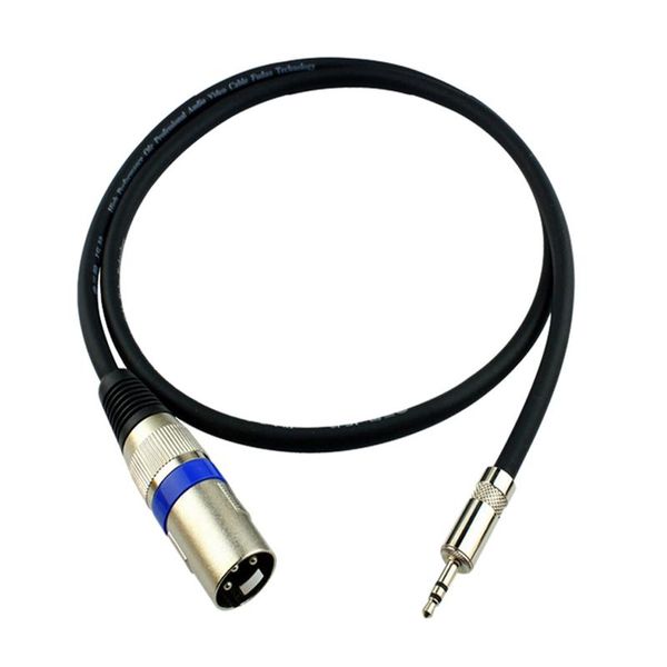 

audio cables & connectors xlr 3.5 o cable microphone 3.5-turn card mm trs for dv camera/ mic