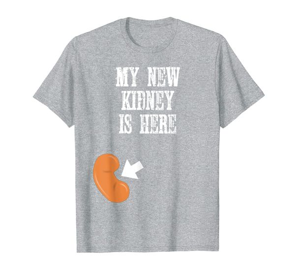 

kidney transplant gifts: kidney recipient shirt, White;black