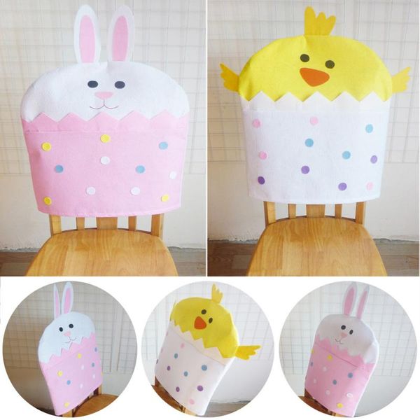 

chair covers easter back protector cover slipcover table party decor year