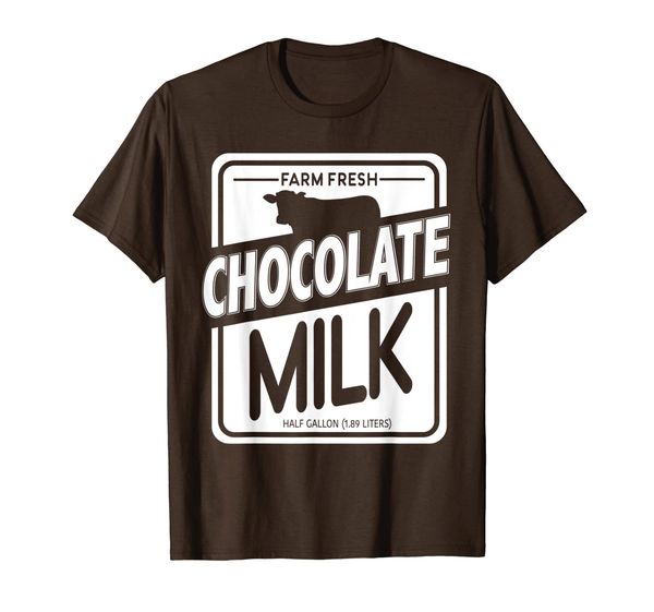 

chocolate milk costume t shirt | chocolate milk shirt, White;black