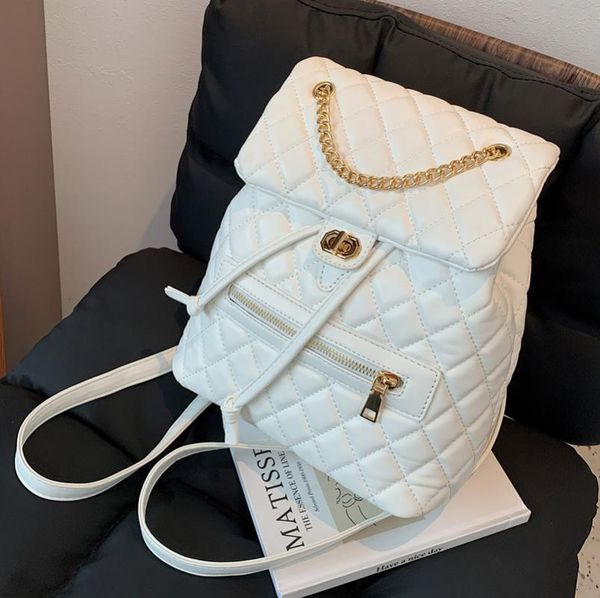 

backpack wriufred lingge embroidery thread large-capacity bag women's summer wave fashion student small