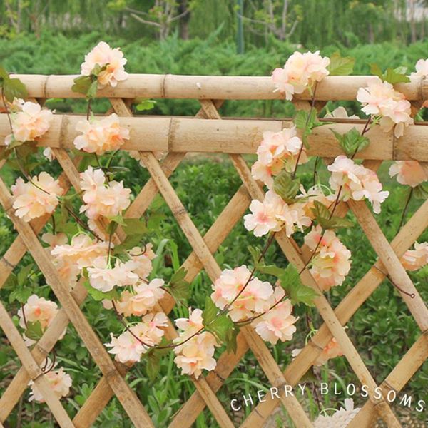 

leaf artificial flower vine vine hanging plants home wedding artificial