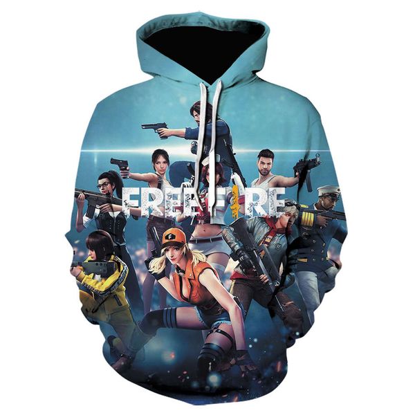 

fortress night 3d printing pullover men's hoodie around cosplay game, Black