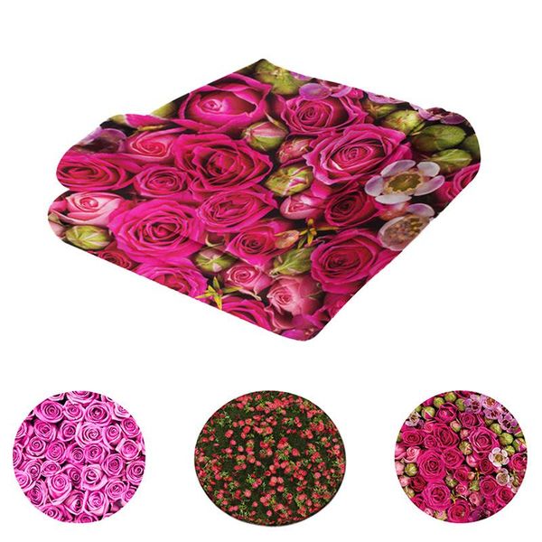 

blankets flannel blanket round air conditioning napping digital printing