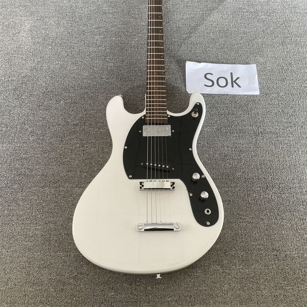 

china factory new brand white customized guitars guitarra