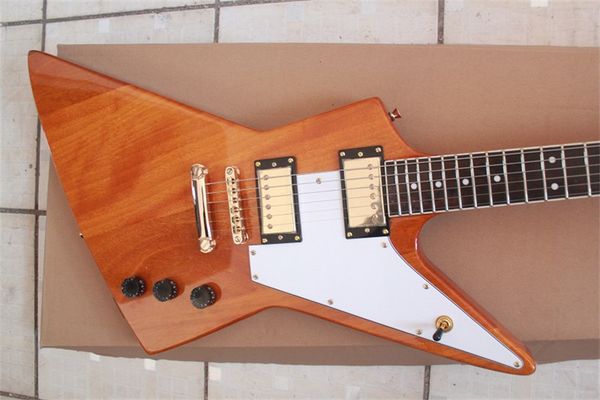 

electric guitar korena explorer, stock, you will get what you see, guitar.