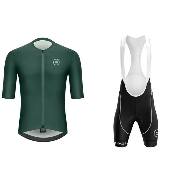 

racing sets kapvoe short sleeve bicycle jersey set riding clothes bike cycling kits mtb road suit, Black;blue