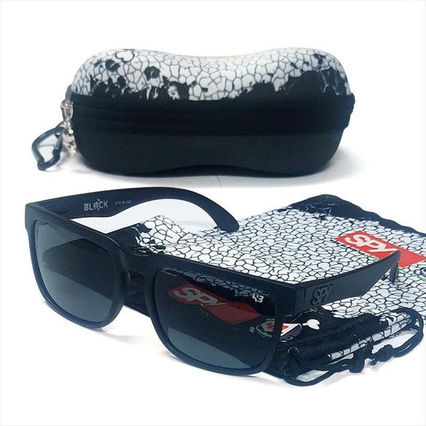 

helm ken block sunglasses men rectangle colorful outdoor beach sun glasses reflective coating happy 43 lens uv400 eyewear, White;black