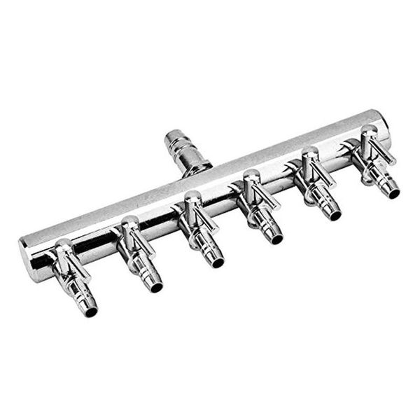 

aquarium air flow splitter fish tank air control valve oxygen distributor fish tank pump accessories 6 way