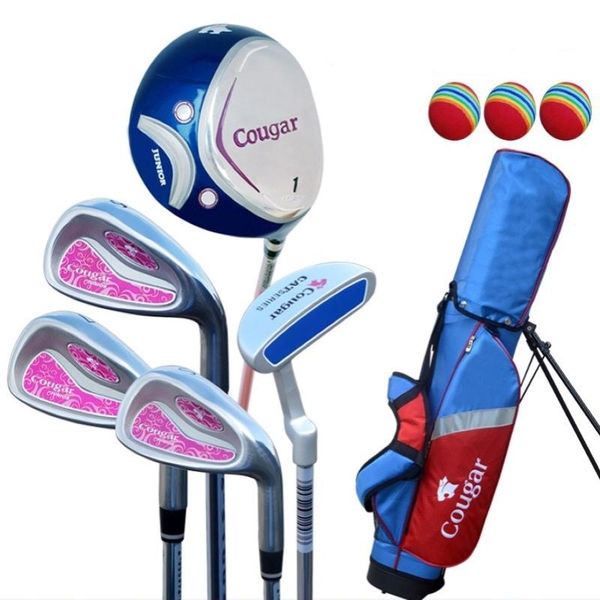 

complete set of clubs children's golf club sets bar boys and girls for children beginners to practice packages graphite carbon fiber sh