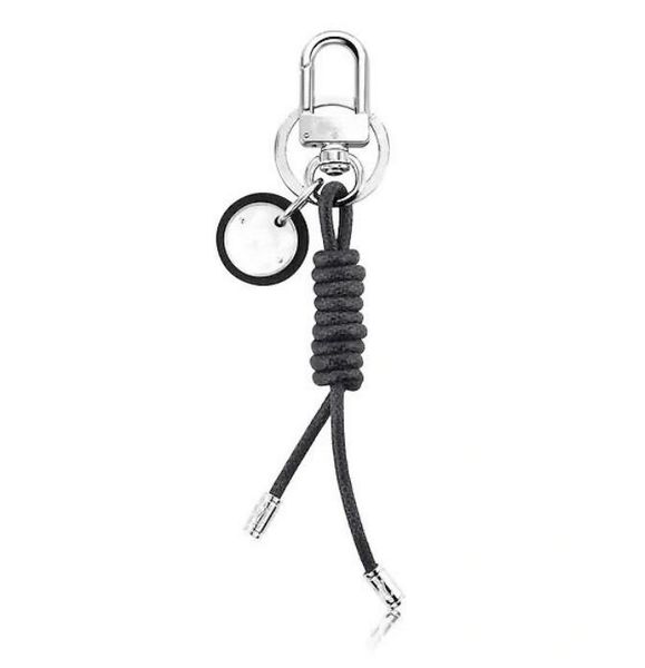 

keychains designer fashion rope letter key chain accessories key ring letter luxury pattern car keychain jewelry gifts with box, Silver