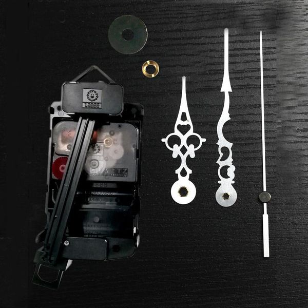 

wall clocks 12888 young town screw in type 4 kinds sweep plastic movement with pendulum 9403 silver hands clock accessory quartz diy kits