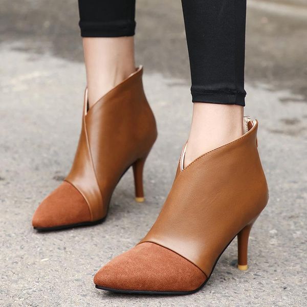 

boots 2021 short color women's, Black