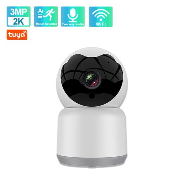 

cameras wifi ip camera 3mp 2k ultra hd wireless home security night vision 2-way audio ai smart motion detection surveillance cam