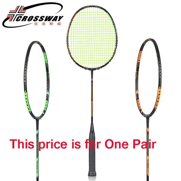 

crossway carbon fiber composite badminton racket 1 pair t51