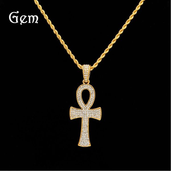 

life key ankha pendant, Silver