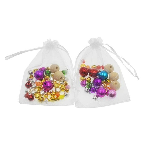 

storage bags 10x12cm organza drawstring pouch favor bag 100 pack easily carrying jewelry packaging candy elements