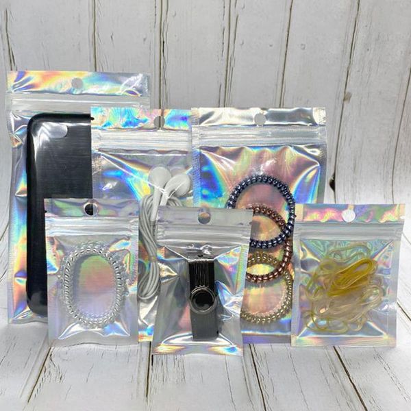 

gift wrap 100pcs bubble bag transparent cups holographic xmas poison packing socks lingerie glove cosmetics